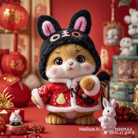 恭祝新年 by Hailuo AI Video Generator