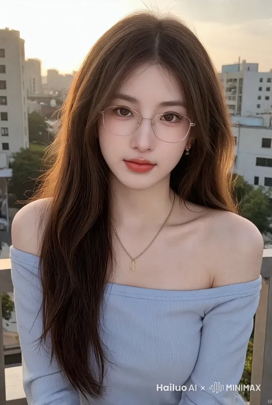 美丽女孩的户外写真，专业的光影 by Hailuo AI Video Generator