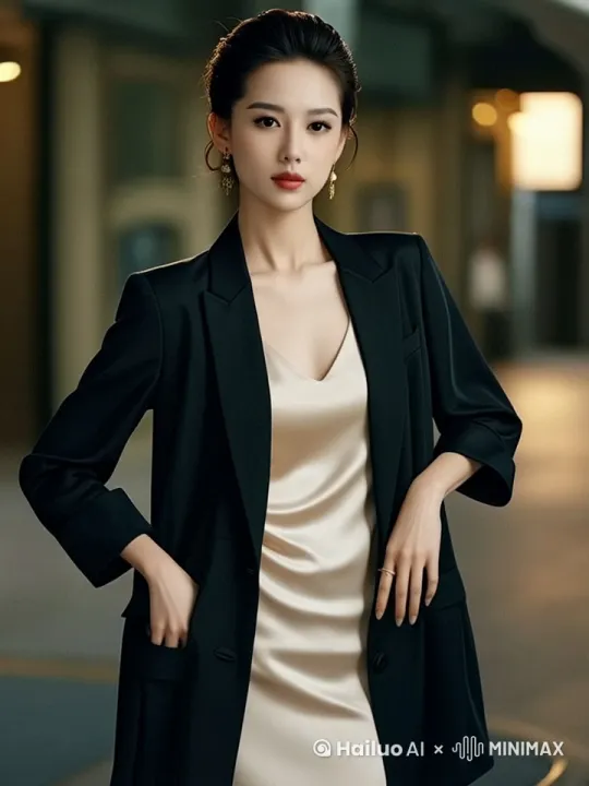 T台秀，摇曳生姿，触目生情 by Hailuo AI Video Generator