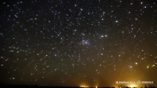 星空在闪烁 by Hailuo AI Video Generator