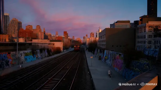 电车难题 by Hailuo AI Video Generator