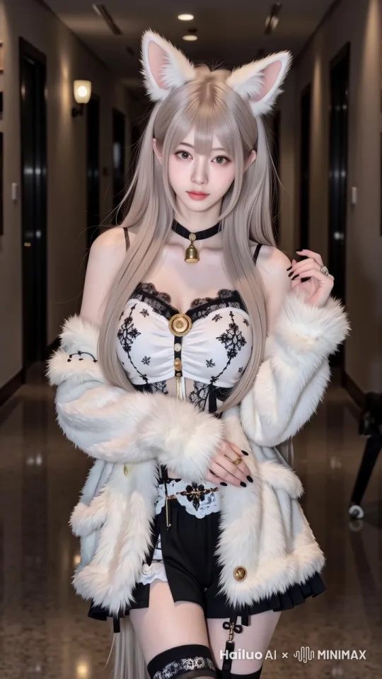 女孩随着音乐节奏扭动 by Hailuo AI Video Generator