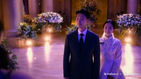 温雅成和周新恒结婚的 by Hailuo AI Video Generator