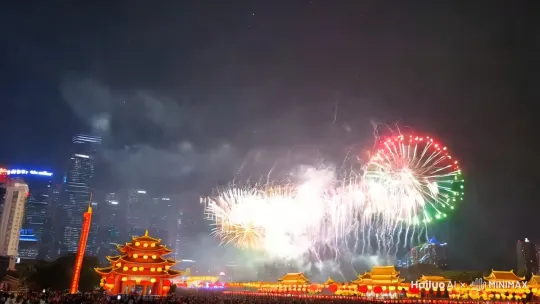过年烟花 by Hailuo AI Video Generator