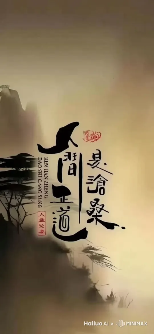 字体缓缓浮动，背景雾色缓慢浮动 by Hailuo AI Video Generator