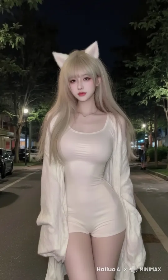 大师运镜，一个美女，先右扭屁股，再左扭屁股，然后跳起了网络热门舞蹈，表情可爱，镜头垂直摇镜，真人的动作，画面真实，画面流畅，生动细节，光线柔和统一 by Hailuo AI Video Generator