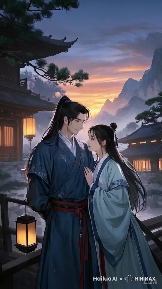深情凝视，互诉衷肠 by Hailuo AI Video Generator