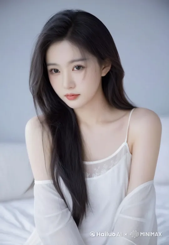 随意女性姿势，活泼可爱 by Hailuo AI Video Generator