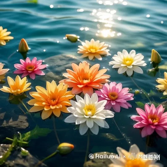 花自飘零水自流 by Hailuo AI Video Generator