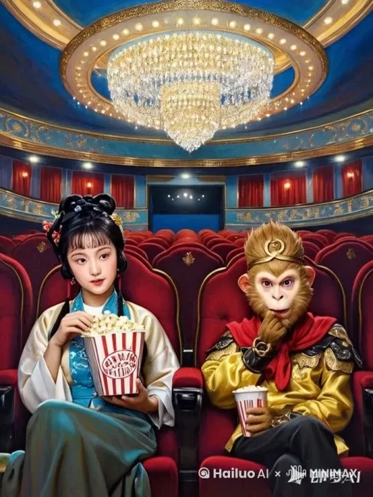 两人突然使用中国功夫，迅猛直拳，飞踢连击，快速闪避，贴身擒拿，回旋肘击，弹腿快攻，激烈紧张，武术高手般的暴力打斗场面，打出幻影。 by Hailuo AI Video Generator