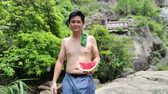 穿越到大秦的少年
 猪肉荣本是个热爱历史的普通初中生，暑假的一天，他在参观历史博物馆时，一道神秘光芒突然将他笼罩，等回过神，发现自己竟身处一片陌生的荒野。远处，一群身着古朴粗布麻衣的人正匆匆赶路。
 
林宇赶忙上前询问，得知自己竟来到了秦朝，而且正赶上秦始皇下令征集民夫去修建长城。还没等他完全消化这个惊人的消息，就被当成流民，稀里糊涂地编入了前往长城的队伍。
 
在漫长艰苦的路途中，林宇结识了善良憨厚的阿福。阿福家中有年迈父母，此次被征实属无奈，但他仍对生活充满希望，常给林宇讲述村里的趣事，两人逐渐成了好朋友。
 
到达长城工地后，恶劣的环境和沉重的劳役让林宇苦不堪言。监工们手持皮鞭，稍有懈怠便会抽打。一天，阿福因体力不支，搬石头时动作慢了些，被监工狠狠抽了几鞭，倒在地上。林宇怒火中烧，上前与监工理论。监工冷笑一声，正欲教训林宇，恰好一位年轻的将领路过。这位将领名叫蒙毅，是蒙恬将军的弟弟，为人正直善良。他制止了监工，了解情况后，对林宇的勇气表示赞赏，同时也为百姓的艰辛感到痛心。
 
此后，蒙毅时常关注林宇和阿福，林宇也凭借现代知识，巧妙改进了一些搬运石头的方法，提高了工作效率，让大家的劳作稍微轻松了些，赢得了众人的钦佩。
 
好景不长，秦始皇为求长生不老，听信方士之言，在全国大肆搜刮奇珍异宝，征调更多民力为其炼制丹药。长城工地的劳役愈发繁重，百姓们怨声载道。阿福因过度劳累和伤病，生命垂危。临终前，他紧紧握着林宇的手，眼中满是对生的渴望和对家人的牵挂。林宇悲痛欲绝，对秦朝严苛的统治有了更深刻的认识。
 
不久后，陈胜、吴广在大泽乡起义的消息传来，长城工地的民夫们也人心惶惶。林宇意识到，历史的车轮正不可阻挡地滚滚向前。在一个月黑风高的夜晚，林宇决定逃离长城工地，他要去寻找改变这一切的方法，哪怕只是为了让阿福这样的百姓不再受苦。
 
在逃亡途中，林宇历经艰险，躲避着秦朝官兵的追捕。他遇到了许多和他一样对秦朝统治不满的人，大家都在等待一个改变命运的机会。
 
一天，林宇偶然间救下了一位被官兵追杀的老者。老者见多识广，对林宇的来历深感好奇，林宇便将自己穿越 by Hailuo AI Video Generator
