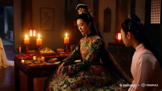 我喜欢贺连洲,全京城都知道。如愿嫁给他那天,庶姐入宫选秀,被封为贵妃。当晚,贺连洲喝的酩酊大醉,红着眼将我压在榻上,动作粗鲁。三年后,庶姐病逝,贺连洲举兵造反,称帝后他带兵屠尽我苏家满门,赐我毒酒牵机,我死前受尽了痛苦。他说:“这都是你欠阿宁的。”阿宁,是庶姐的名字。再一睁眼,我回到了成亲前一晚。这次,我决定成全贺连洲。……………我捧着嫁衣坐在梳妆台前。齐国公府的女儿出嫁,用的东西都是上好的。这嫁衣的料子是御赐的云锦,上面的刺绣更是上百位绣娘用了半年才制作而成。我原本应该开心的。毕竟明日我终于可以嫁给倾慕已久的那个人。如果我没有重生的话。闭了闭眼,我想努力忘掉上一世齐国公府覆灭的惨状,和我被灌下牵机毒酒的痛苦。是我错了,是我横刀夺爱才会害了爹娘,害了自己。还好现在,一切都还来得及。我深吸一口气,站起身来,唤了贴身侍婢:“碧柳,卫婉宁还在祠堂跪着吗?”碧柳点点头:“老爷说罚跪到明日宫里的嬷嬷来接。”“去告诉父亲,我愿意替姐姐入宫,至于贺连洲,就让姐姐去嫁吧。”我垂下眼帘,盯着桌上跳动的烛火。一炷香后,我和卫婉宁都被叫到了爹的书房里。我当着爹和卫婉宁的面,将方才让碧柳传的话,原原本本复述了一遍。“胡闹!”爹眉头紧皱,卫婉宁此时正跪在我身边,一张俏脸哭的梨花带雨。听见我的话,她脸上露出一丝惊讶。毕竟,卫蓁蓁喜欢贺连洲,全京城都知道。而宫里那位陛下萧沅,据传闻却是以铁血手段上位,喜怒无常杀人如麻的恶魔。我不卑不亢地磕了一个头:“爹,女儿真心愿意替姐姐入宫。姐姐身子弱,性格又软,入宫后的生活只怕举步维艰。更何况,君子有成人之美,我知道贺连洲喜欢的不是我,我入宫,至少可以成全他的心意。”“蓁蓁……”爹看向我的眼神中夹杂着不解和心疼,“这婚事,分明是你好不容易求来的……”“女子心思善变,如今我不想要了。”我低下头,遮住眼底复杂的神色。心里却不住地发寒。贺连洲是实实在在的惊才绝艳少年郎。大将军贺鸣之子,十六岁带兵击溃北疆五万大军,十八岁封将,前途不可限量。可我喜欢他,与这些无关。五年前,我因贪嘴长胖,随爹娘赴宴时,好几位贵女嘲讽我“圆润”。我躲在花园里哭。他如谪仙般一身白衣,带着半边面具出现在我面前,摘下一枝海棠递给我:“香花赠美人,别把好看的脸蛋哭花了,她们是嫉妒你才说你的。”我来不及问他的名字,只捡到了他掉落的,刻了贺连洲小字的玉佩。自那日起,我对他一见钟情,开始了长达五年的单恋。恋到全京城都知道我非他不嫁,恋到他几乎避我如蛇蝎。若不是上一世,卫婉宁入宫三年病逝,贺连洲起兵造反屠尽我齐国公府,我不会知道,他喜欢的人一直是卫婉宁。娶我,只不过是把我当做替代罢了。他把卫婉宁的死全部怪到了爹娘和我的头上。“若不是你们送她入宫,她怎会在后宫中郁郁寡欢,心思郁结而亡?”贺连洲亲手杀了我爹娘,然后对我说:“阿宁经历的痛苦,我要百倍偿还给你。”他赐了我牵机之毒。我被折磨了整整两日,才在绝望和后悔中断了气。嫁给贺连洲的后果,我已然经历了一次,这次,我成全他和卫婉宁。只盼他们二人,琴瑟和鸣,举案齐眉。第二章:入宫我性子要强,决定了的事更是八匹马都拉不回来,爹自知劝不动我,重重叹了一口气:“随你吧。”第二日一早,宫中的嬷嬷就来接我了。我收拾妥当之后,绕到了卫婉宁的院子里。她起得也早,已经穿上了我那套精致华美的红嫁衣,正在由丫鬟和嬷嬷梳洗打扮。她眸含春水,顾盼流转,脸上是掩饰不住的娇羞之意。我心里有些泛酸,抬脚走了进去。卫婉宁原本和身边的丫鬟笑的正开心,转过头对上我的视线,微微一愣,脸上闪过一丝不自然。“我来看看你。”我说。“蓁蓁……”她咬了咬嘴唇,犹豫片刻:“你为何要将贺连洲让给我?”我并没有回答她,只神色淡淡道:“我只希望姐姐牢牢抓住他的心。”卫婉宁的神色有些茫然。似是不明白,我究竟为何让出了这桩费尽心思得到的姻缘。“抓住他的心?”她喃喃道。“对。”我坐在桌边,倒了一杯茶。牢牢抓住他的心,让我卫家免于灭顶之灾。没过多久,碧柳就来催促我:“二小姐,宫里的车架来了。”我缓缓起身,对卫婉宁道:“蓁蓁祝姐姐和贺小将军永结同心。”说完,我转身离开。“卫蓁蓁!”卫婉宁忽然站起身喊道。我顿了顿脚步,却没回头。沉默片刻,她低声道:“保重……”“我会的。”我说。我以为我会恨她,却没想到在这一刻,无论是对贺连洲,还是卫婉宁,我都释然了。只是没想到,今日来护送我入宫的,除了宫里的嬷嬷和太监,还有一人。“怎会是你?”贺连洲一身白色劲装,骑在马上,看见出来的是我,他脸上飞快地闪过一抹惊讶和厌恶。“你应该开心才是,我决定入宫,所以你等会要娶的人,是卫婉宁。”我似笑非笑地看了他一眼,踩着凳子准备登上马车。“你在耍什么花招?你以为你这样我就会喜欢你吗?”贺连洲怔了怔,嘴角勾起一个轻蔑的笑,语气十分不耐烦。“别闹了,去让你姐姐出来吧,耽误了入宫的时间我们都要掉脑袋。 by Hailuo AI Video Generator