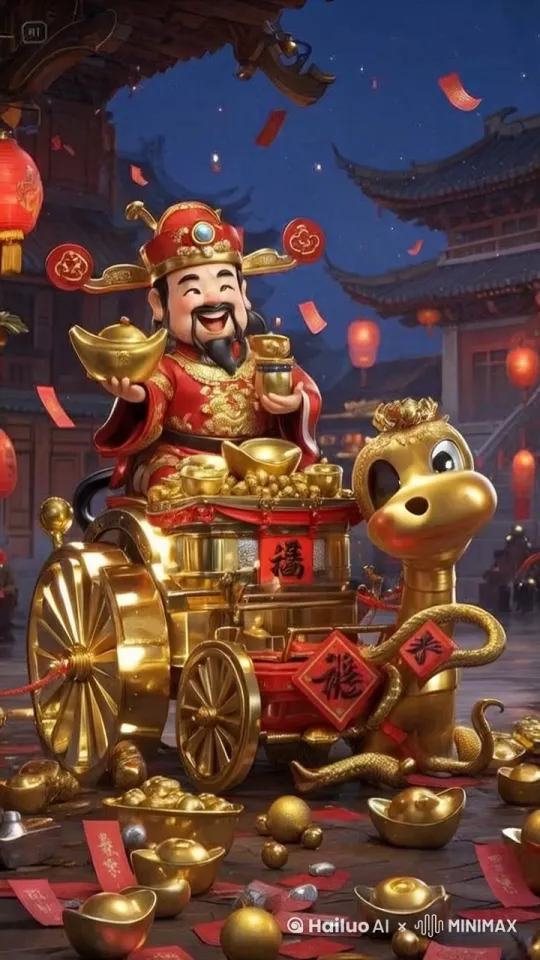 画面主题动作形态
金蛇走路流畅
  财神把元宝递给你的动作
做恭喜发财手势
满天掉落大量金钱 真实场景
满天掉落大量金币 画面真实
满天掉落金元宝 by Hailuo AI Video Generator