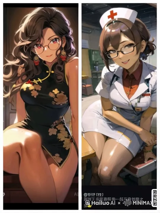 接吻，深情对视 by Hailuo AI Video Generator