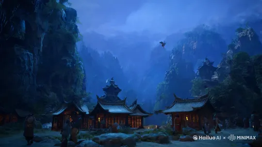 在一个遥远而神秘的世界,有一片被遗忘的大陆,名为蓝月。这片土地上,人类与各种神奇的生物共生共存,其中最为神秘莫测的就是山海经中描绘的青兽。青兽拥有人的面庞,威严的五官,深邃的双眸,以及闪烁着奇异光芒的鳞片覆盖的身躯。它们在幽暗深邃的古老洞穴中栖息,守护着这片土地的秘密。
在蓝月大陆的东边,有一个古老的村庄,名为青岩村。村子里的居民们过着平静的生活,他们尊重并敬畏青兽,视它们为神秘的守护神。然而,一个名叫林风的年轻人,却对青兽产生了浓厚的兴趣,一心想要了解它们的秘密。
林风从小生活在这片土地上,他的父亲是村子里最杰出的猎人,但因一次意外失去了生命。林风继承了父亲的遗志,立志要成为最出色的猎人,以保护青岩村免受外来的侵扰。
在青岩村附近的一片密林里,有一个神秘的古老洞穴,传说青兽就栖息在那里。林风决心去探险,寻找青兽的踪迹,揭开它们的秘密。
经过一番艰苦的跋涉,林风终于找到了那个神秘的洞穴。他小心翼翼地走进洞内,发现洞壁上布满了奇形怪状的石头,水滴从洞顶的缝隙中滴落,营造出一种神秘阴森的氛围。他顺着幽暗的通道深入,来到了青兽的栖息地。
就在林风即将见到青兽时,洞穴深处突然传来一阵低沉的咆哮,紧接着,青兽从黑暗中缓缓现身。林风紧张地握紧手中的猎刀,准备应对可能的危险。
然而,青兽并没有攻击林风,反而用深邃的双眸注视着他。青兽似乎能感受到林风内心的善良与勇敢,它对林风说:“你是来寻找我的秘密吗?”
林风被青兽的智慧所震撼,他诚实地回答道:“是的,我想了解你们这些神奇的生物,以及你们所守护的秘密。”
青兽微笑着说:“你是个勇敢的孩子,我的秘密就是守护这片土地的和平与繁荣。只要你心中有爱,勇敢地面对困难,你就能成为这片土地的守护者。”
林风深受感动,他决定将青兽的智慧与勇气带回青岩村,带领村民们守护这片土地,过上更加美好的生活。从此,林风成为了蓝月大陆上最受尊敬的英雄,他带领村民们度过了无数的危机,守护着这片神秘的大陆。
这个故事没有总结,因为生活本身就是一场没有终点的冒险。只要我们心中有爱,勇敢地面对困难,我们就能成为自己人生中的英雄。 by Hailuo AI Video Generator