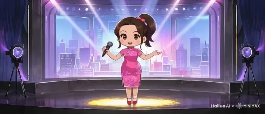 说话 by Hailuo AI Video Generator