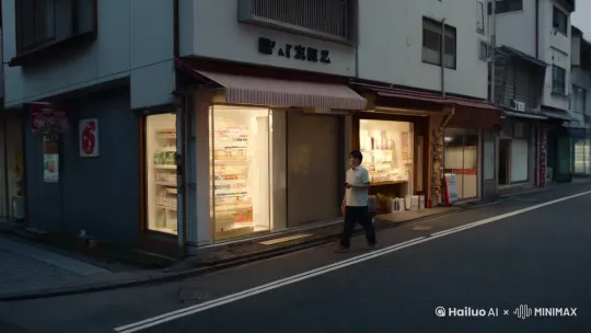 在日本，一名打工者穿梭在各个商店内，镜头跟随他的脚步进入他的家。在家内他好几台电脑手机都在弹消息，小哥正在打包商品。镜头随着切换到在仓库，小哥坐在办公室内，悠闲的喝茶，外面是数名员工在打包箱子。




 by Hailuo AI Video Generator