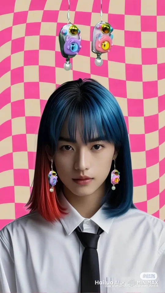 微风吹动头发 by Hailuo AI Video Generator