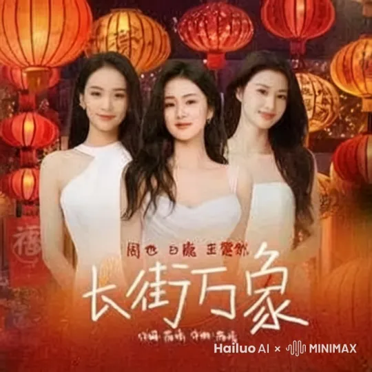 长街万象 - 白鹿/周也/王楚然 by Hailuo AI Video Generator
