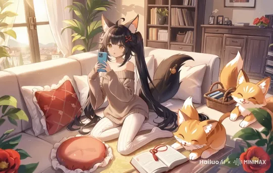 动漫壁纸 by Hailuo AI Video Generator