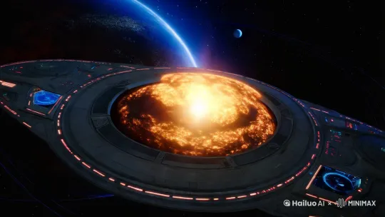 太阳系是一艘宇航飞船。太阳是星际核能动力系统、地球是控制室，地球的中心有着高等智慧。有证据表明人类是太阳系星际穿越中，经过星空带漫长进化的物种，属于寄生在地球上的物种，太阳系真正在物种是地心文明拥有者（萱的文明）2、人类灵魂的最终归属衍化，文明与科技发展逐步了解，肉体死亡，灵魂永生，在人类是神学，在地心萱文明（萱文明所有在构建是精神能量的强弱） by Hailuo AI Video Generator