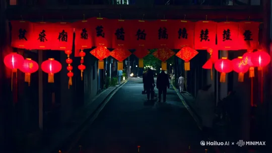 “欢天喜地过大年”是一句充满喜庆和欢乐的俗语,表达了人们在春节期间欢庆、热闹的氛围。春节是中国最重要的传统节日,象征着团圆、幸福和新的开始。
在春节期间,人们会进行各种传统活动来庆祝,比如:
1. **贴春联**:在门口贴上红色的春联,寓意着吉祥如意。
2. **放鞭炮**:放鞭炮是为了驱邪避凶,迎接新年的到来。
3. **吃年夜饭**:一家人团聚在一起,享用丰盛的年夜饭,象征着团圆和美满。
4. **拜年**:亲朋好友之间互相拜访,送上新年的祝福。
5. **发红包**:长辈给晚辈发红包,里面装着压岁钱,寓意着祝福和好运。
6. **看春晚**:全家一起观看春节联欢晚会,享受节日的欢乐。
在这个特别的时刻,我想对你说:祝你新春快乐,阖家幸福,万事如意!希望你在新的一年里身体健康,事业顺利,生活美满! by Hailuo AI Video Generator