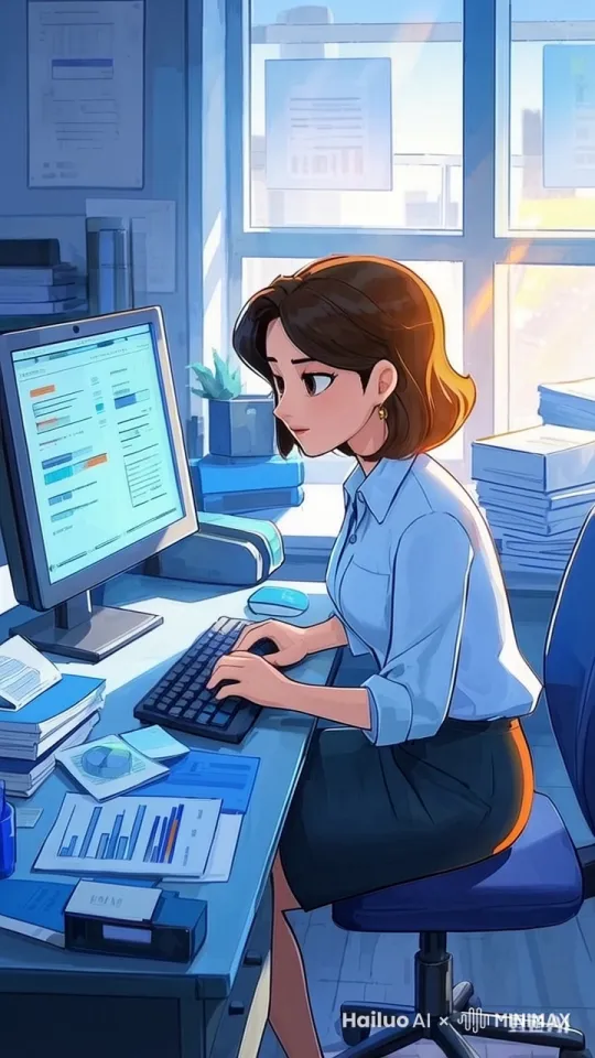 中景到特写 by Hailuo AI Video Generator