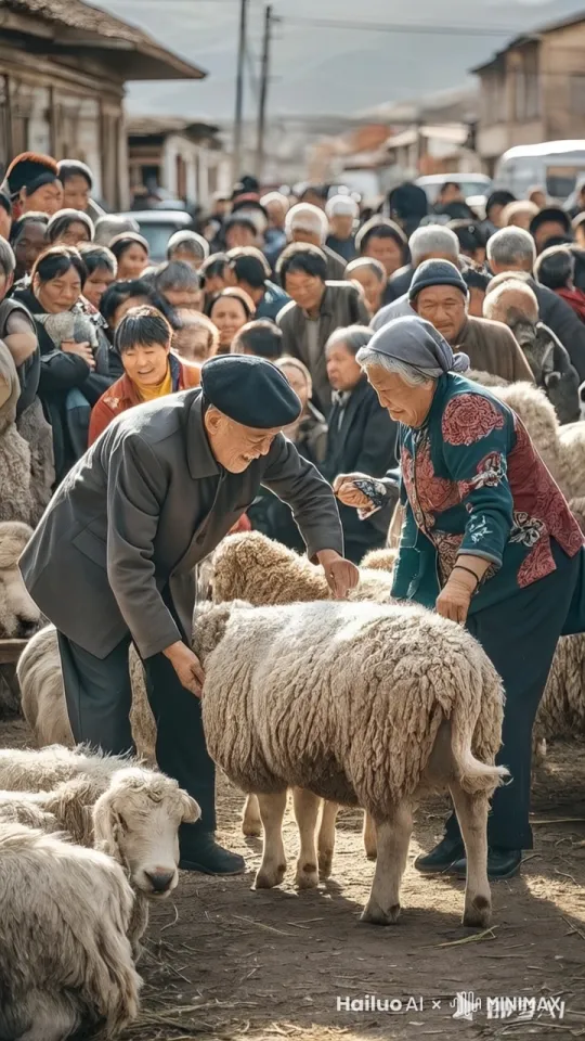 镜头移动，动态跟随，展现一个史诗般的激烈打斗场面。两个人正在进行惊心动魄的中国功夫对决，身形矫健，步伐灵活，每一个动作都充满力量与技巧。一人率先发动攻击，以迅雷不及掩耳之势踢出一记凌厉的侧踢，另一人迅速后仰躲避，紧接着回击一套连贯的拳法，拳风呼啸。他们的招式刚柔并济，时而是刚猛的直拳，时而是柔美的转身回旋踢。身影交错之间，地面的尘土飞扬而起，镜头动态跟随，从不同角度展现他们激烈的交锋，周围的人拍手叫好。 by Hailuo AI Video Generator