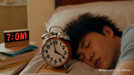 当然，下面是一个简单的搞笑短视频剧本示例，你可以根据自己的情况调整和完善：

### 剧本标题：《迟到的早餐》

#### 场景设定：
- 室内，一间普通的卧室和厨房。
- 时间：早晨7:30。

#### 角色：
- 小明（主角）：一个总是迟到的年轻人。
- 老妈（配角）：小明的母亲，总是催促小明起床。

#### 道具：
- 报警钟
- 手机
- 早餐食材（面包、牛奶、煎蛋）
- 闹钟

#### 剧情概要：
小明因为昨晚熬夜看球赛，今天早上闹钟响了多次也没有起床。最终，在老妈的催促下，他匆忙起床准备上学。但由于时间紧迫，他在准备早餐时发生了一系列搞笑的失误。

#### 具体剧本：

**场景一：卧室**

- [镜头：小明的床头闹钟响了，小明翻了个身，用手按掉闹钟，继续睡觉。]
- [镜头切换：手机闹钟再次响起，小明再次按掉，继续睡。]

**场景二：厨房**

- [镜头：小明的母亲走进厨房，开始准备早餐。]
- [老妈]：“小明，快起床了，要迟到了！”
- [镜头切换：小明迷迷糊糊地从床上爬起来，揉着眼睛走向厨房。]

**场景三：小明准备早餐**

- [镜头：小明站在厨房里，看起来有些迷茫。]
- [小明]：“好吧，我得赶紧准备早餐。”
- [镜头：小明拿起面包，却把面包扔进了洗碗池。]
- [小明]：“啊，错了！”
- [镜头：小明打开冰箱，拿出牛奶，却不小心打翻了牛奶瓶。]
- [小明]：“哎呀，糟糕！”
- [镜头：小明试图煎鸡蛋，结果鸡蛋掉在了地板上。]
- [小明]：“天哪，今天怎么这么不顺？”

**场景四：匆忙出门**

- [镜头：小明终于准备好了一份简单的早餐，但已经迟到了。]
- [小明]：“算了，不吃了吧，来不及了。”
- [镜头：小明匆匆穿上外套，拿起书包，跑出家门。]
- [镜头切换：小明的母亲端着早餐走出来，看着空荡荡的餐桌，无奈地摇摇头。]
- [老妈]：“这个孩子……”

**结尾**

- [镜头：小明在公交车站等车，手里拿着一块面包，一边吃一边看表。]
- [小明]：“下次一定要早点起床！”

### 注意事项：
- **表演夸张**：演员在表演时可以适当夸张一些，以增加幽默感。
- **节奏快速**：整个视频的节奏要快，每个场景转换要迅速，以保持观众的兴趣。
- **笑点密集**：在短时间内设置多个笑点，让观众持续发笑。

希望这个剧本能够给你一些灵感，祝你拍摄顺利！ by Hailuo AI Video Generator