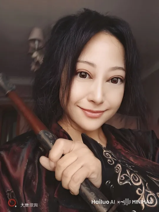 机甲美少女威风凛凛转身走向镜头 by Hailuo AI Video Generator