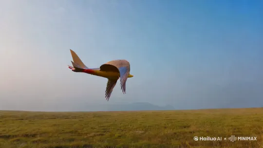 飞行，极速飞行，梦，中式梦核 by Hailuo AI Video Generator
