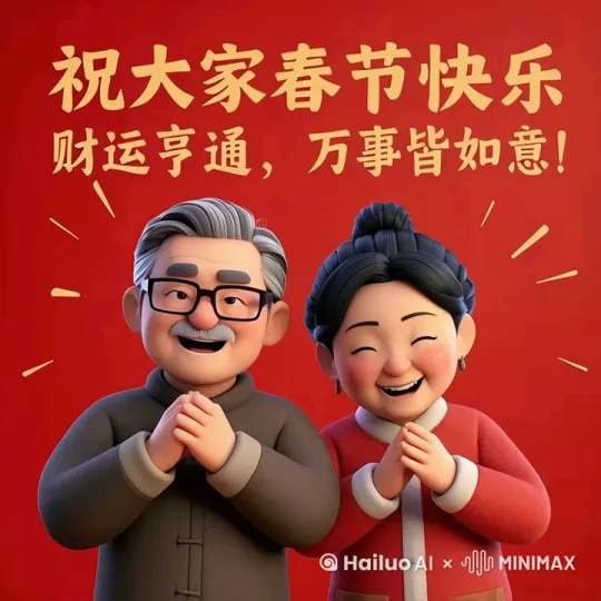 嘴要一张一合，手要有动作，视频时间五秒钟。 by Hailuo AI Video Generator