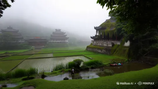 烟雨江南 by Hailuo AI Video Generator