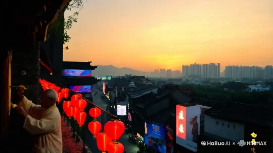 贴春联的禁忌 by Hailuo AI Video Generator