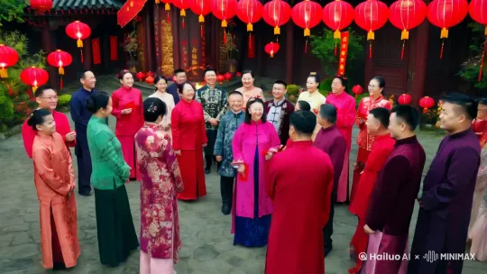 春节是中国最重要的传统节日，充满了喜庆和团圆的氛围。以下是一些春节祝福语，希望能为你带来灵感：

1. **新春快乐，阖家幸福！**  
   愿你在新的一年里身体健康，万事如意，阖家幸福！

2. **龙年大吉，万事如意！**  
   愿你在龙年里事业蒸蒸日上，生活幸福美满！

3. **新年新气象，好运连连！**  
   愿你在新的一年里拥有新的开始，好运常伴左右！

4. **身体健康，财源广进！**  
   愿你在新的一年里身体健康，财源滚滚来！

5. **心想事成，梦想成真！**  
   愿你在新的一年里所有的梦想都能实现，心想事成！

6. **一帆风顺，二龙腾飞，三羊开泰，四季平安，五福临门，六六大顺，七星高照，八方来财，九九同心，十全十美！**  
   愿你在新的一年里事事顺心，吉祥如意！

7. **年年有余，岁岁平安！**  
   愿你在新的一年里生活富足，平安喜乐！

8. **春风得意，步步高升！**  
   愿你在新的一年里事业顺利，步步高升！

9. **笑口常开，幸福常伴！**  
   愿你在新的一年里笑容常在，幸福常伴！

10. **龙马精神，活力四射！**  
    愿你在新的一年里充满活力，精神焕发！

希望这些祝福语能为你带来灵感，祝你和你的家人春节快乐，幸福安康！ by Hailuo AI Video Generator