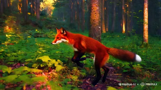 狐狸的故事 by Hailuo AI Video Generator