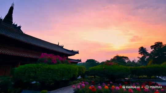 给我生成一个2025年蛇年祝福新春的视频，出现一条大金蛇的祝福，说出一些吉祥的话语。 by Hailuo AI Video Generator