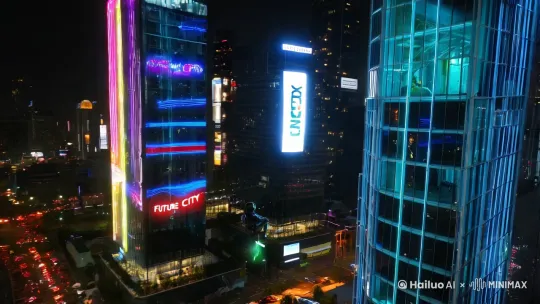 未来城市 by Hailuo AI Video Generator