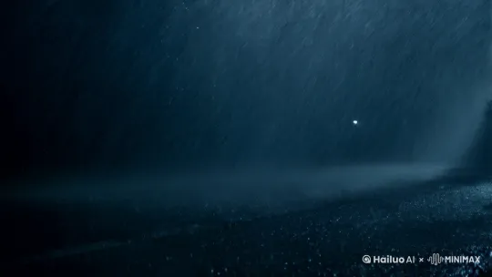 狂风暴雨，诡异，压抑，镜头摇晃， by Hailuo AI Video Generator