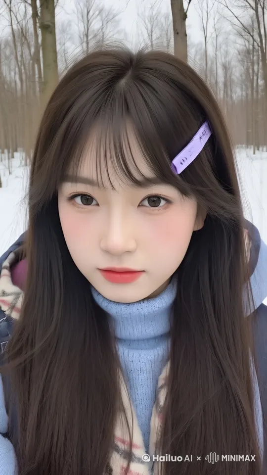 风吹头发，生气的样子，自言自语说话 by Hailuo AI Video Generator
