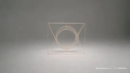 正方形的圆 by Hailuo AI Video Generator