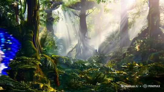 大概生成30秒的视频
AI描述:神秘生物“狮翎兽”
**画面展开:**
镜头缓缓推进,穿过一片薄雾缭绕的远古森林。阳光透过树叶的缝隙洒落,在地面上形成斑驳的光影。突然,一阵微风拂过,树叶沙沙作响,一个神秘的身影从阴影中优雅地走出。
**生物外形:**
这是一只体型庞大的生物,外形酷似狮子,却比狮子更加威武雄壮。它的身躯覆盖着层层叠叠的羽毛,每一片羽毛都闪耀着金属般的光泽,随着它的动作折射出七彩的光芒。羽毛的根部是深邃的墨蓝色,逐渐过渡到羽尖的银白色,仿佛夜空中闪烁的星辰。
**头部细节:**
它的头部尤为引人注目,一双巨大的眼睛如同两颗璀璨的宝石,瞳孔呈现出深邃的紫色,仿佛能看穿一切。它的嘴巴宽大,嘴角微微上扬,露出两颗锋利的獠牙,獠牙上布满了古老的符文,散发着神秘的气息。从它的嘴角延伸出两条长长的须子,须子如同丝绸般柔顺,随着它的呼吸轻轻飘动。
**独角特征:**
最引人注目的是它额头上的独角,独角呈现出螺旋状,表面布满了细密的纹路,顶端闪烁着微弱的光芒。独角周围萦绕着淡淡的雾气,仿佛蕴含着强大的能量。
**动作展示:**
狮翎兽优雅地迈着步子,每一步都仿佛经过精确的计算,动作流畅而富有力量感。它抬起前爪,轻轻拨弄着地上的落叶,露出锋利的爪子,爪子上覆盖着细密的鳞片,闪烁着寒光。它甩了甩头,长长的须子在空中划出优美的弧线,羽毛也随之轻轻颤动,发出悦耳的沙沙声。
**特写镜头:**
镜头拉近,给狮翎兽的羽毛一个特写。每一片羽毛都清晰可见,羽毛的边缘呈现出锯齿状,仿佛经过精心打磨。羽毛的表面布满了细密的纹路,纹路中流淌着微弱的光芒,仿佛蕴含着生命的律动。
**结尾:**
狮翎兽抬起头,望向远方,眼神中透露出智慧和威严。它发出一声低吼,声音浑厚有力,在森林中回荡。随后,它转身消失在薄雾中,只留下几片闪耀的羽毛在空中缓缓飘落。
**画面定格:**
最后,画面定格在一片飘落的羽毛上,羽毛缓缓旋转,逐渐消失在黑暗中,留下无尽的遐想。 by Hailuo AI Video Generator