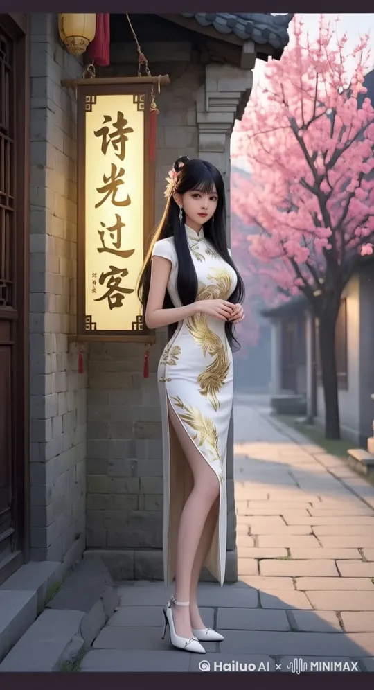 人物整体，向前走来。动作丝滑不拖泥带水，没有卡顿。相机跟随。 by Hailuo AI Video Generator