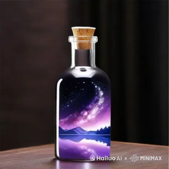 瓶中的宇宙散开，放大

固定镜头


 by Hailuo AI Video Generator