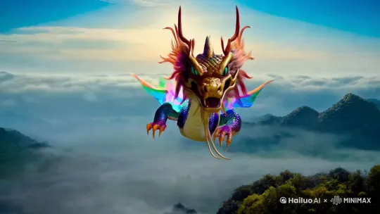 中国龙飞天 by Hailuo AI Video Generator