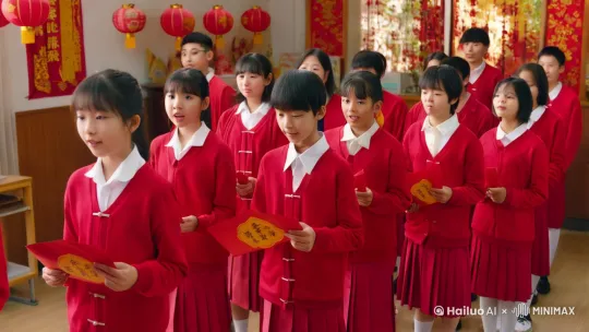 帮我生成一个初三拜年的视频。 by Hailuo AI Video Generator