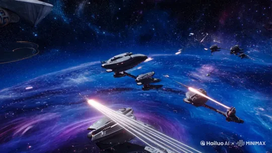 高阶星际文明之间的战争方式

在科幻文学和电影中，高阶星际文明之间的战争方式通常被描绘得极具想象力和技术性。以下是一些常见的高阶星际文明战争方式：

1.能量武器：高阶文明可能会使用各种形式的能量武器，如激光、粒子束、离子炮等，这些武器可以以光速或接近光速的速度攻击目标。

2.动能武器：包括使用高速飞行的物体（如金属弹丸、岩石等）作为武器，通过巨大的动能造成破坏。

3.空间武器：如轨道炮、空间站武器平台等，它们可以在太空中部署并对地面或太空目标进行打击。

4.纳米技术：利用纳米机器人进行攻击，这些机器人可以自我复制、渗透敌方系统、破坏关键基础设施或生物体。

5.生物武器：开发针对特定种族或生物的病毒或细菌武器，这些武器可以迅速传播并造成大规模伤害。

6.信息战：通过黑客攻击、电磁脉冲（EMP）武器或网络战来破坏敌方的通信、导航和控制系统。

7.心理战：使用先进的心理技术或人工智能来操控或影响敌方领导人和军队的心理状态。

8.引力武器：利用引力波或操控引力场来影响敌方的行动或造成破坏。

9.维度武器：利用多维空间理论，攻击可能涉及从其他维度或平行宇宙发动的打击。

10.时间武器：理论上，高阶文明可能掌握操控时间的技术，如时间旅行或时间扭曲，用于改变战争结果。

11.人工智能：使用高度先进的人工智能进行战略规划和战斗指挥，甚至可能包括自主决策的无人战斗系统。

12.超光速武器：如果文明能够超越光速的限制，可能会开发出超光速武器，如曲速驱动武器或虫洞武器。

13.环境操控：通过操控环境，如气候、地质活动等，来作为战争手段。

14.量子技术：利用量子纠缠、量子计算和量子通信等技术进行加密通信、破解敌方系统或进行精确打击。

这些战争方式大多基于科幻概念，目前在现实中并不存在。然而，它们反映了人类对于未来科技发展的想象和对于宇宙中可能存在的其他文明的好奇心。随着科技的进步，一些科幻中的概念可能会逐渐变为现实。

这些战争方式在现实中有可能实现吗？

科幻作品中有没有具体描述这些战争方式的例子？

高阶文明之间的战争对宇宙环境会有什么影响？ by Hailuo AI Video Generator