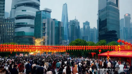 科比在中国过新年 by Hailuo AI Video Generator