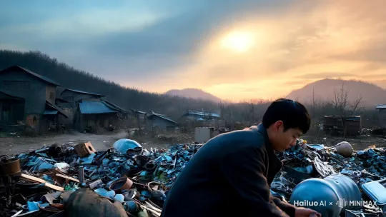 ### 《破晓之前》

在北方一个偏远的小镇上，李明晨出生在一个普通的工人家庭。家庭的拮据让他从小就懂得生活的艰辛，但他从未因此放弃对未来的憧憬。他的父亲常对他说：“孩子，生活就像一场漫长的黑夜，但只要你心中有光，总会迎来破晓。”

李明晨自幼聪慧，尤其对机械有着浓厚的兴趣。然而，家庭的贫困让他无法像其他孩子一样拥有丰富的学习资源。他只能在放学后，跑到镇上的废品站，捡一些废弃的机械零件，回家后反复拆解、组装，以此来满足自己对机械的好奇心。

高中毕业后，李明晨以优异的成绩考入了省城的一所重点大学，学习机械工程。然而，大学的生活并不像他想象的那样顺利。学费的压力、生活的拮据，以及来自城市同学的异样眼光，都让他感到无比的压力。但他从未退缩，他坚信，只要努力，就一定能够改变命运。

在大学期间，李明晨几乎把所有的时间都花在了学习和实验室里。他利用课余时间打工，补贴生活费用，同时积极参与各种科研项目。他的努力和才华逐渐得到了老师和同学们的认可。在一次全国性的机械创新大赛中，他带领团队设计的智能机械臂荣获一等奖，这不仅为他赢得了荣誉，也为他带来了人生中的第一桶金。

毕业后，李明晨拒绝了多家大公司的高薪邀请，毅然决定回到家乡，创办了自己的机械制造公司。创业初期，困难重重，资金短缺、技术难题、市场竞争，每一个问题都像一座大山压在他的肩上。但他始终没有放弃，他相信，只要心中有光，就一定能够迎来破晓。

经过几年的艰苦打拼，李明晨的公司逐渐走上了正轨。他的智能机械产品不仅在国内市场占有一席之地，还远销海外。他的成功不仅改变了自己的命运，也为家乡带来了新的发展机遇。他创办的机械制造厂为当地提供了大量的就业机会，带动了整个小镇的经济发展。

李明晨的故事在小镇上传为佳话，他的经历激励了无数年轻人。他用自己的行动证明了，命运并非不可改变，只要心怀梦想，勇敢追求，就一定能够迎来属于自己的破晓。

在一个清晨，李明晨站在工厂的顶端，望着初升的太阳，心中充满了感慨。他明白，人生的道路上，总会遇到各种各样的困难和挑战，但只要心中有光，就一定能够战胜一切，迎来属于自己的光明。

李明晨的故事，是一个关于梦想、坚持和奋斗的故事。他用自己的人生诠释了什么是真正的励志，也让我们明白，无论身处何地，无论境遇如何，只要心怀希望，就一定能够迎来破晓。

——完—— by Hailuo AI Video Generator