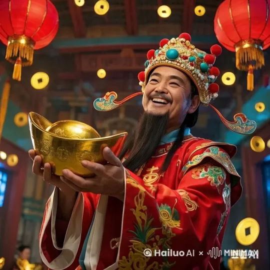 会说话的和上元宝 by Hailuo AI Video Generator